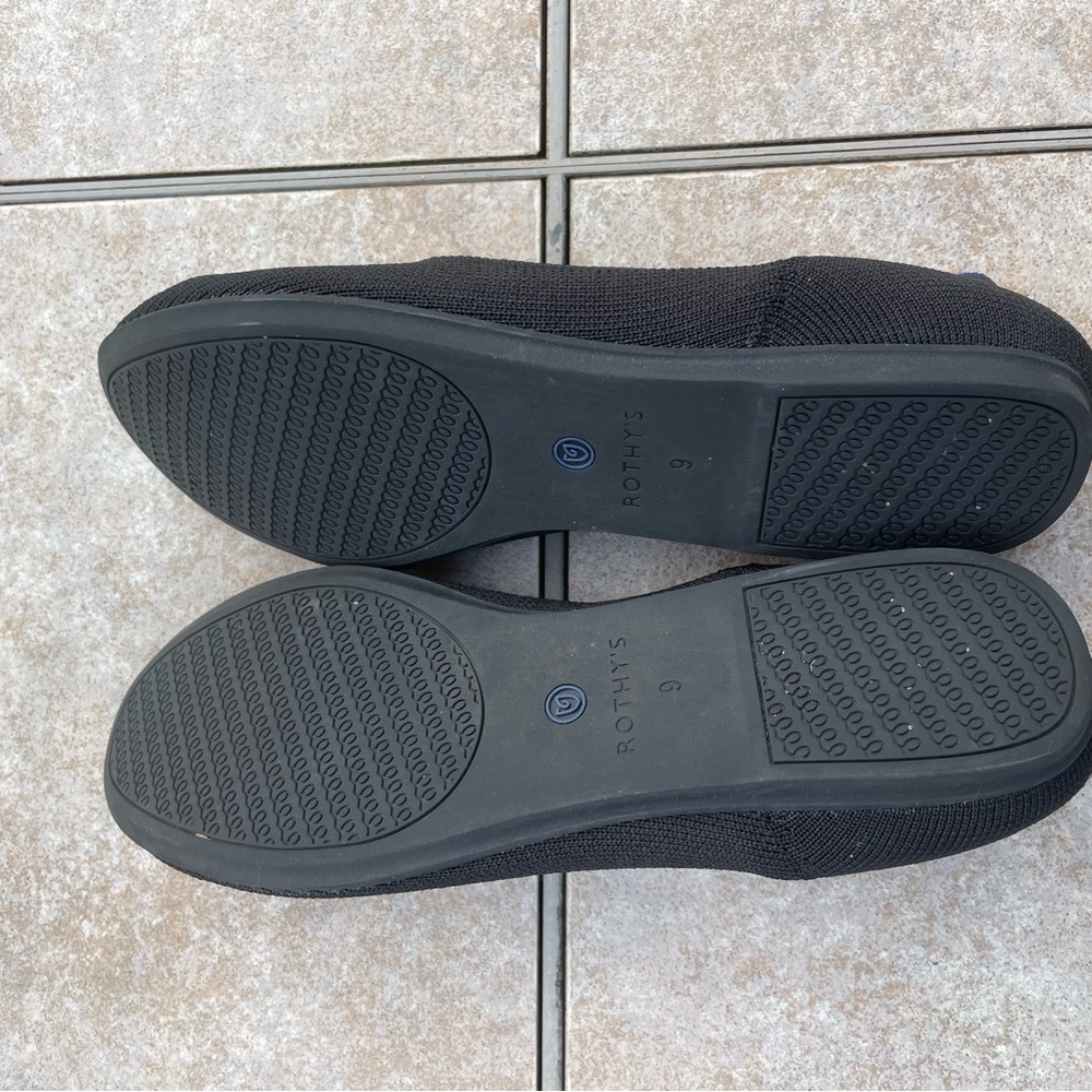 Rothy’s The Flat Round Toe Flats Black - Picture 8 of 12